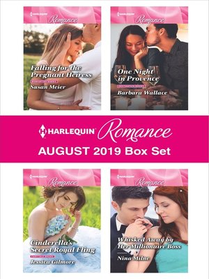 cover image of Harlequin Romance August 2019 Box Set